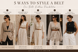 5 Ways to Style a Belt That Will Completely Transform Your Outfit