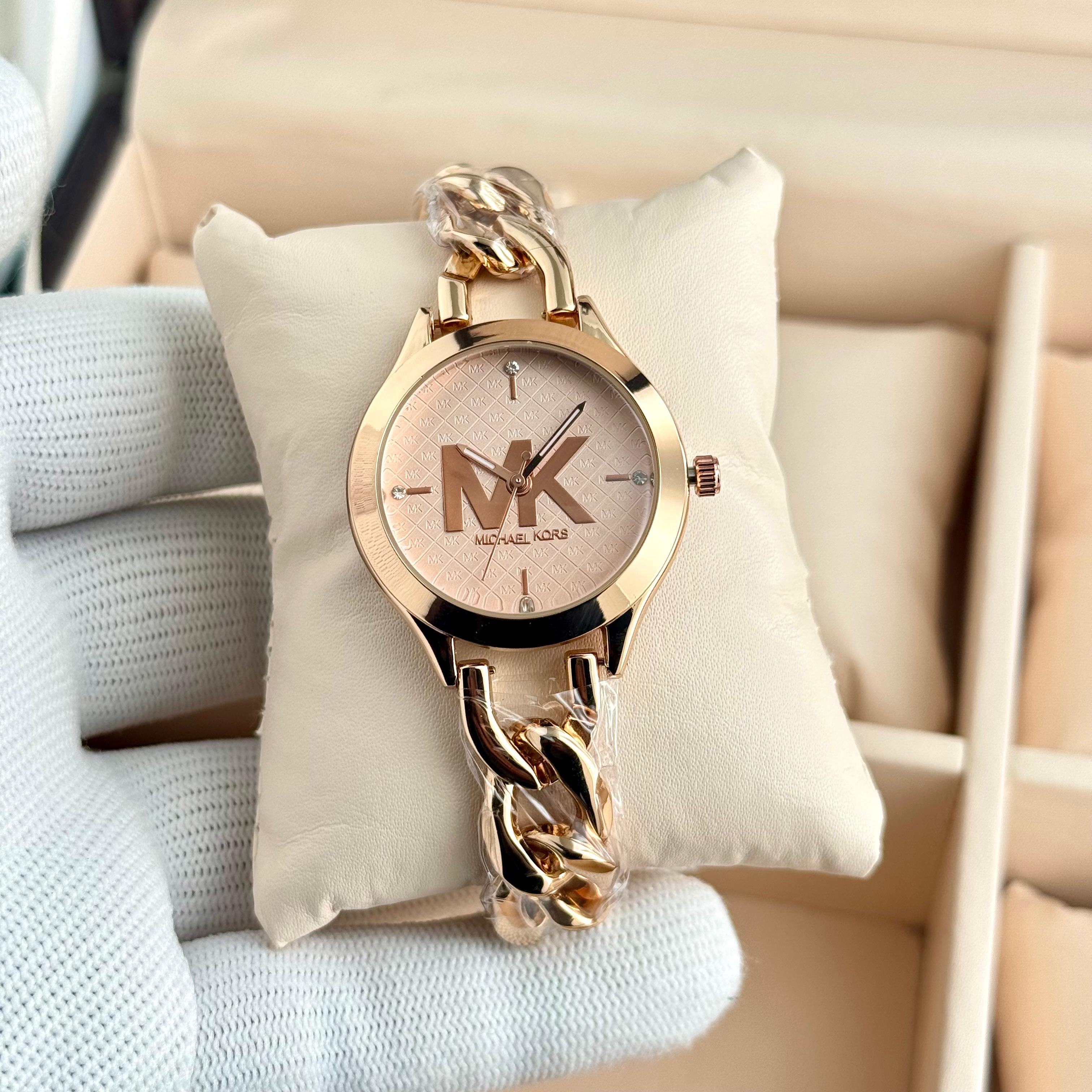 Slim Runway Chain Watch For Women