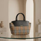 Burberry Vintage Check Boucle Medium Catherine Bag