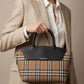 Burberry Vintage Check Boucle Medium Catherine Bag