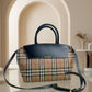Burberry Vintage Check Boucle Medium Catherine Bag