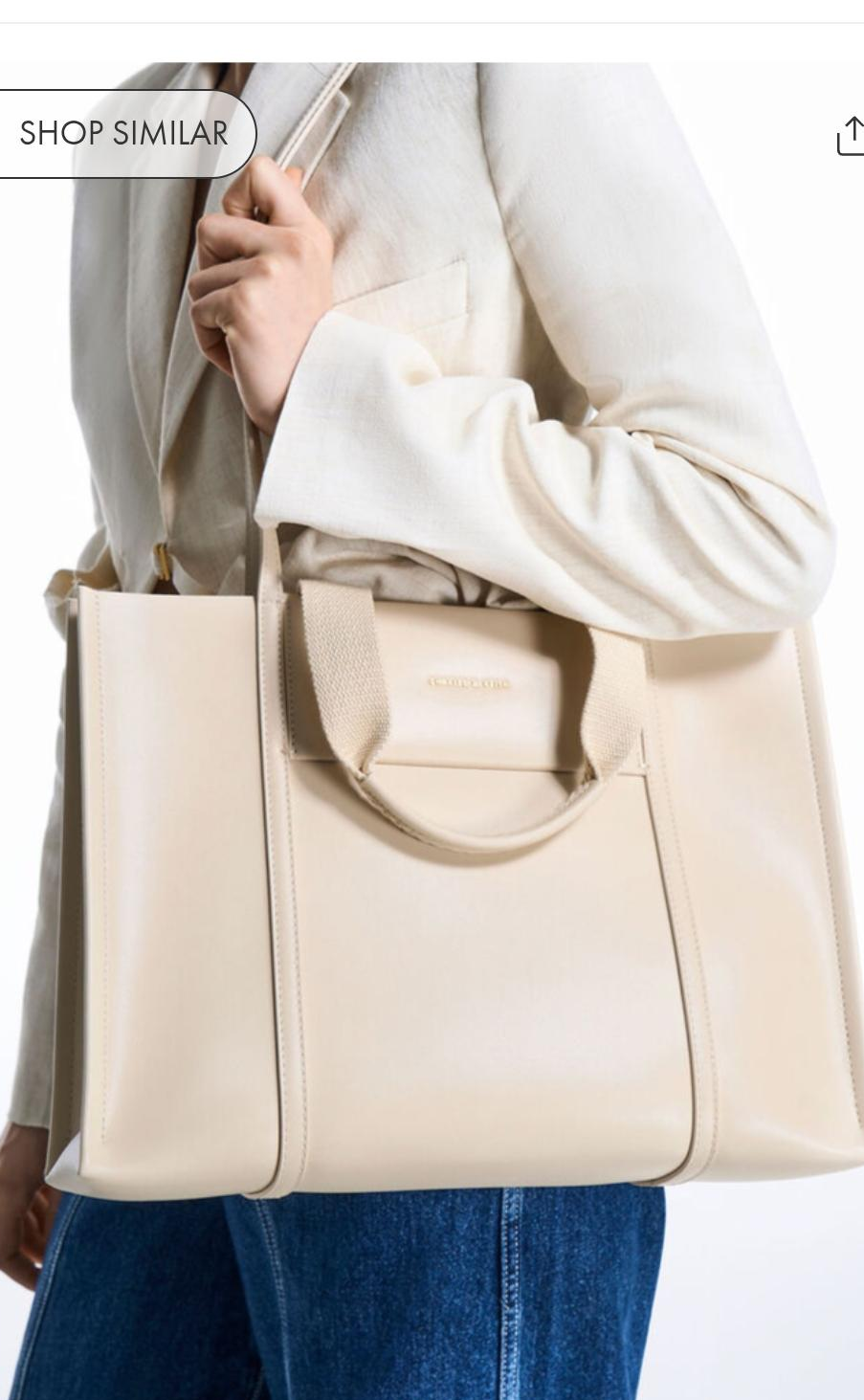 Shalia Structured Tote Bag