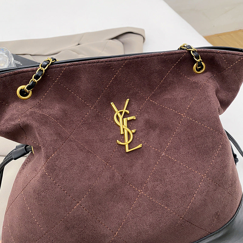 Premium Suede Tote Bag