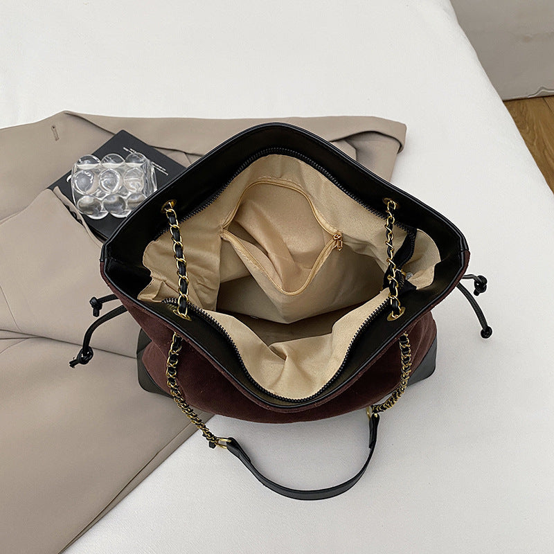 Premium Suede Tote Bag