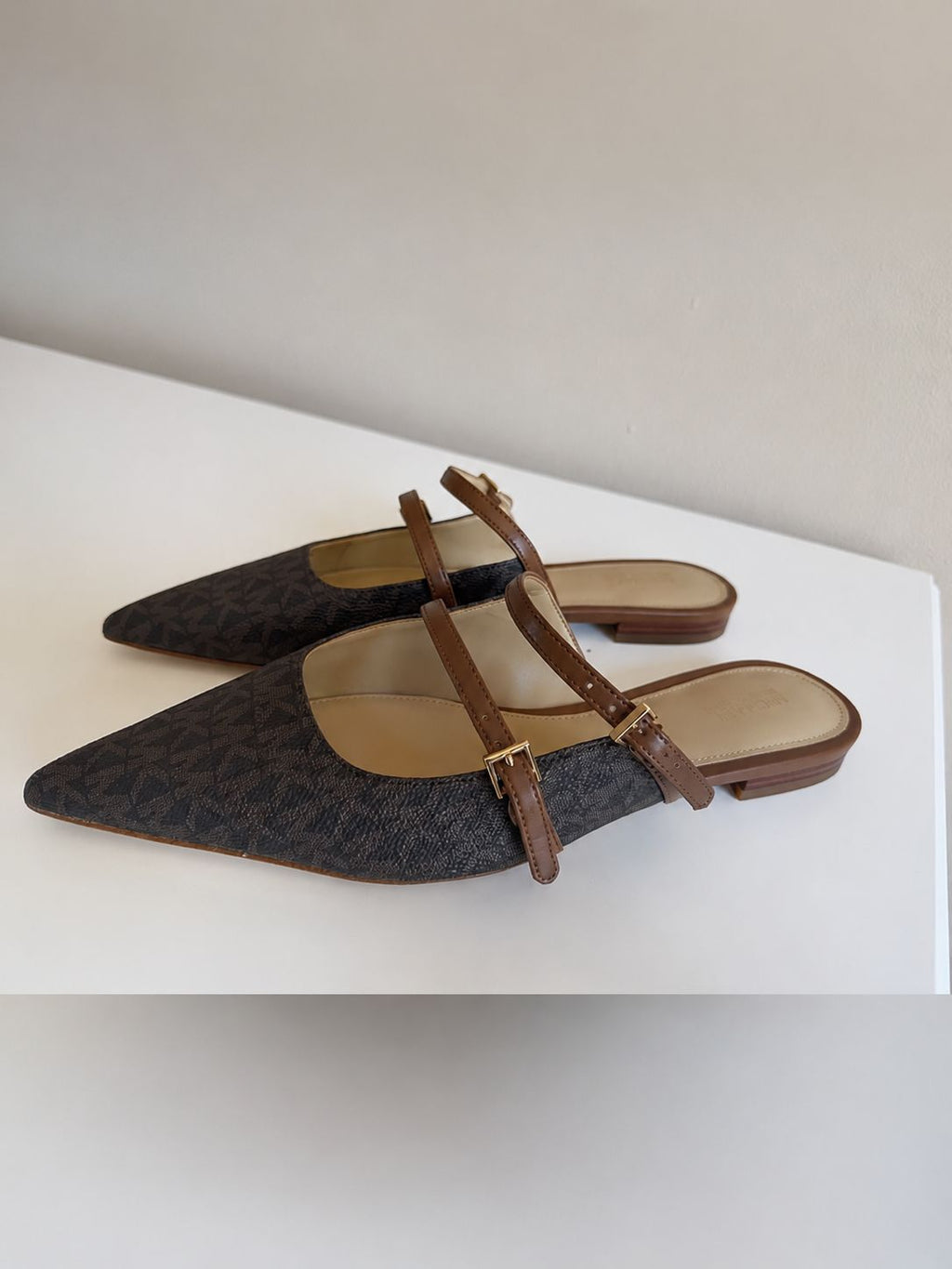 Michael Kors Turkey Imported Double Strap Flats
