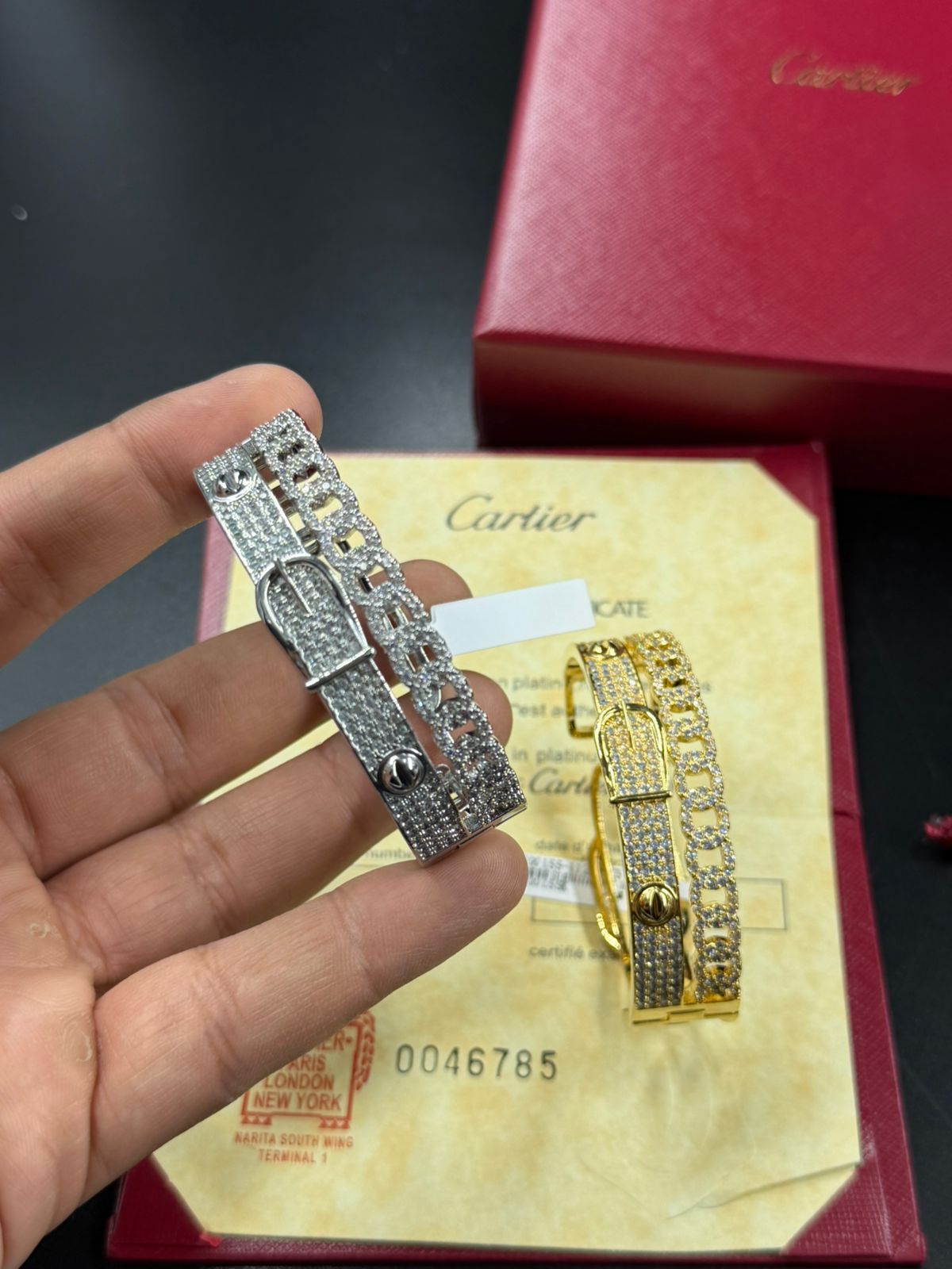 Medium Model Full Pave Bracelet