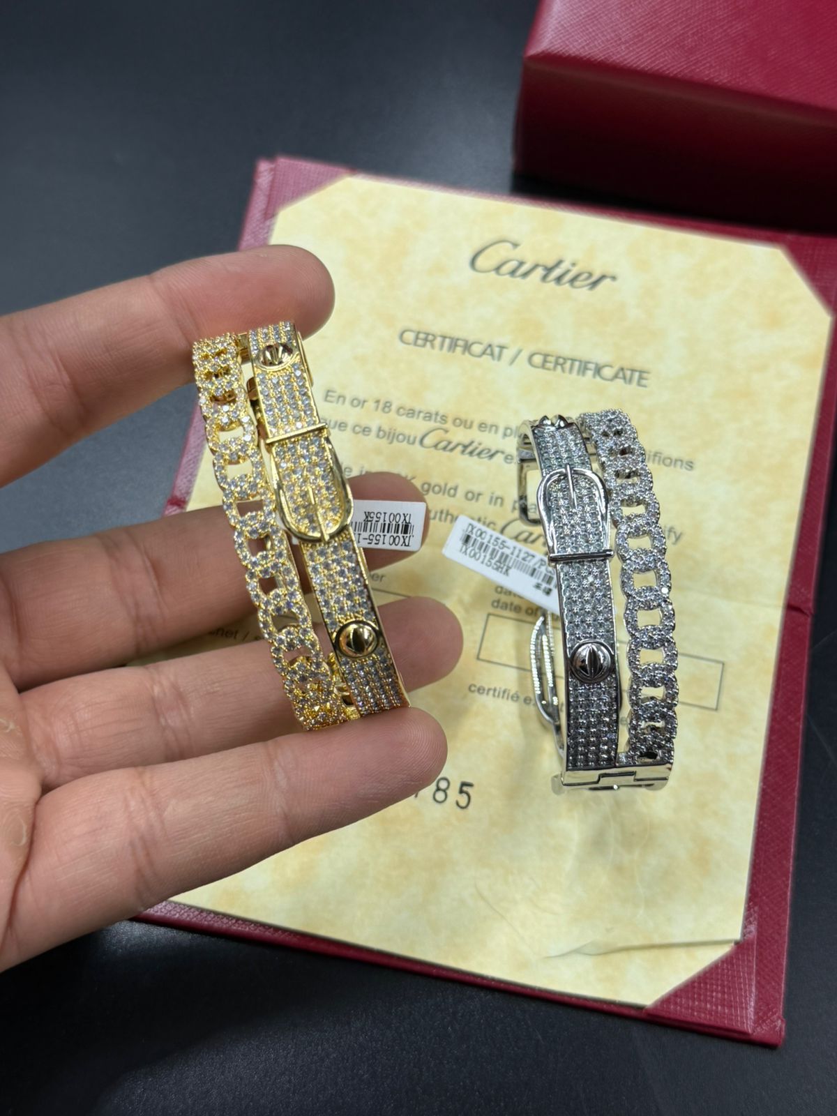 Medium Model Full Pave Bracelet