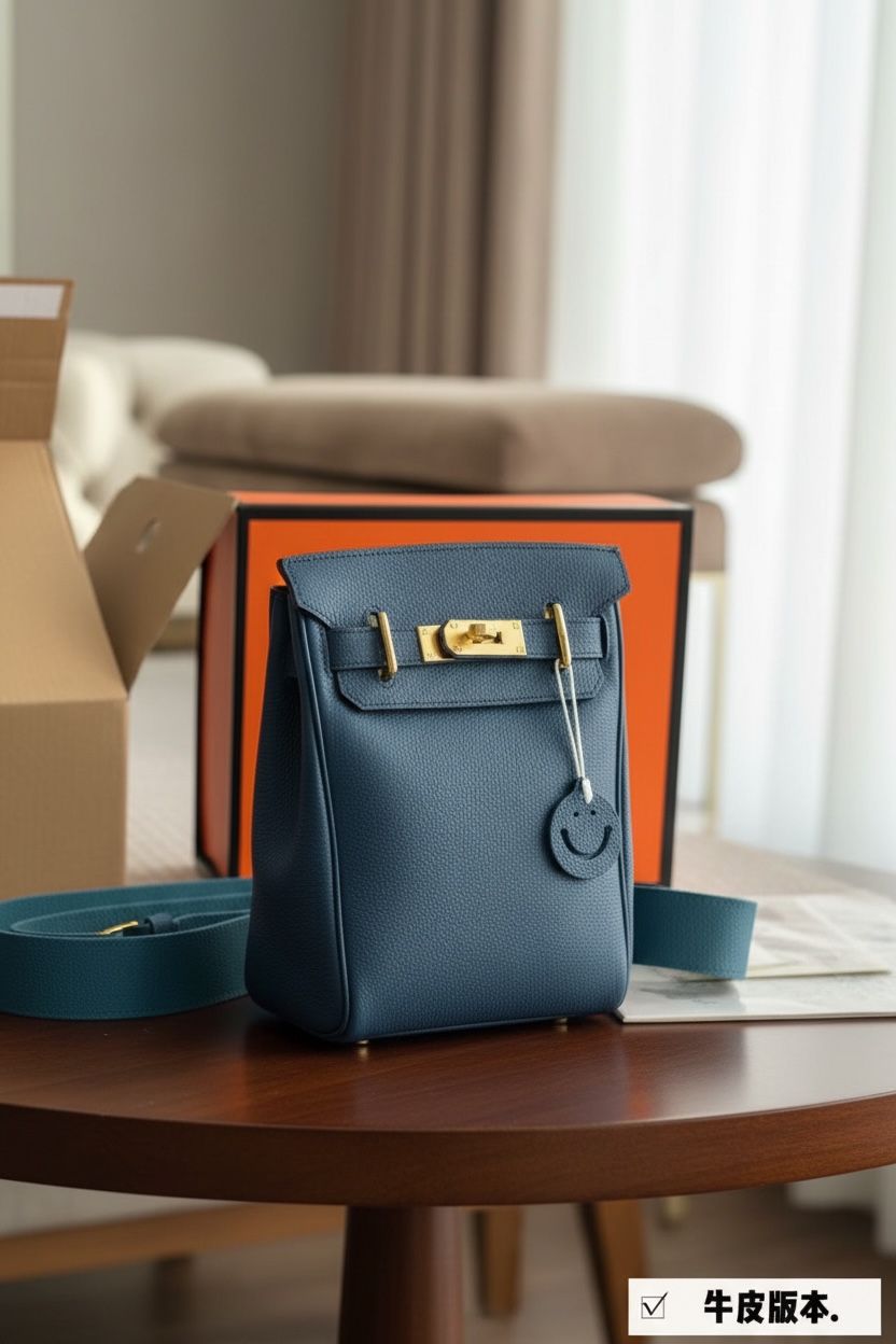 Hermes Chest Bag Blue High End Imported Designer Bag