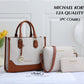 MK Luxury Tote Sling Wallet Combo Set Designer Handbag India