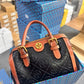 Tory Burch Speedy Bag Black With Tan Luxury Designer Branded Bag