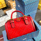 Tory Burch Speedy Bag Red Designer Premium Luxury Women Bag