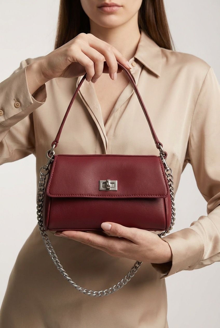 Premium Leather Shoulder Crossbody Bag