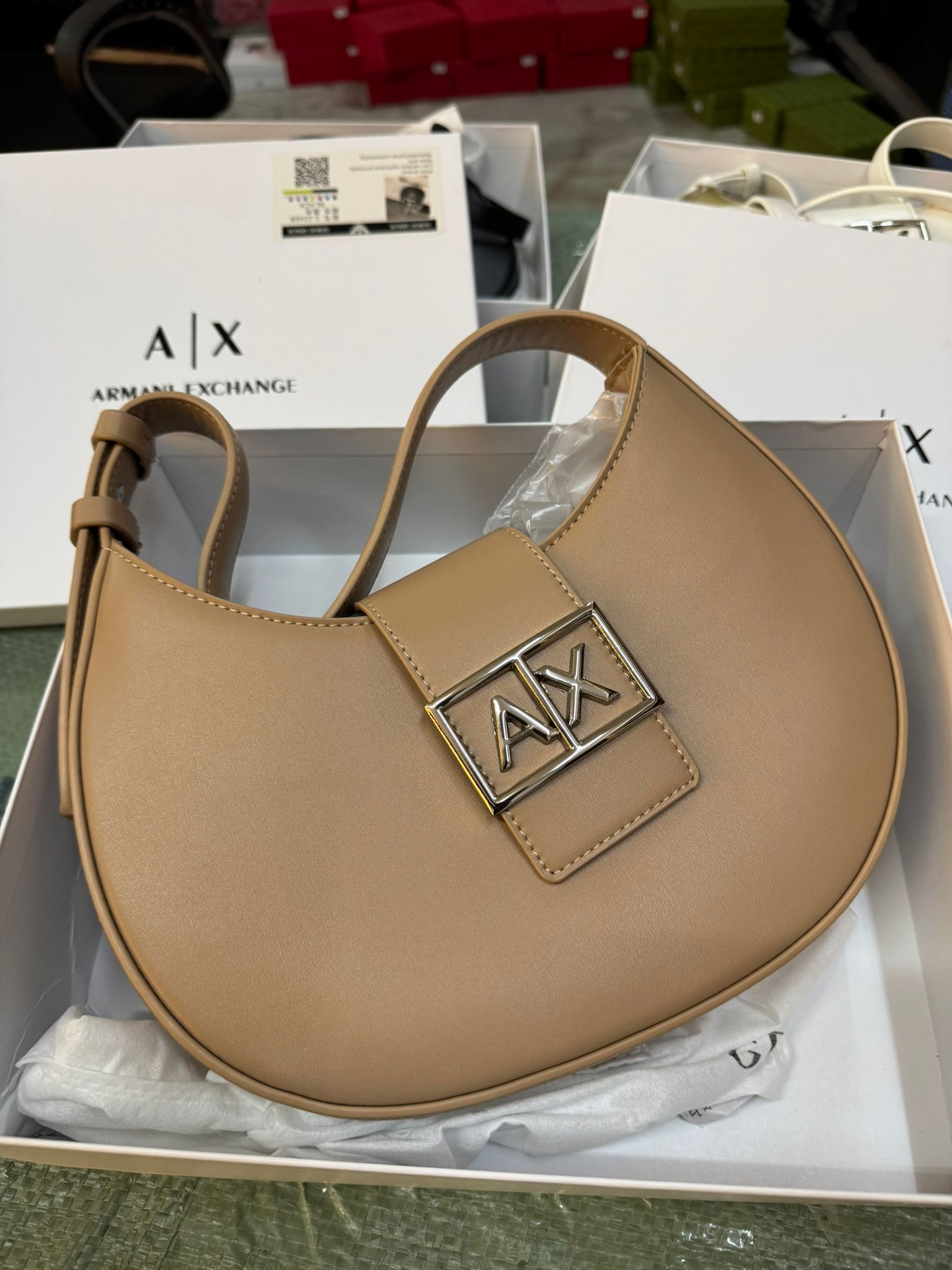 Armani Exchange Minimalist Bag With Box Store Article India