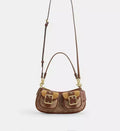 Coach Ashton Bag Tan Signature Canvas Luxury Branded Handbag India