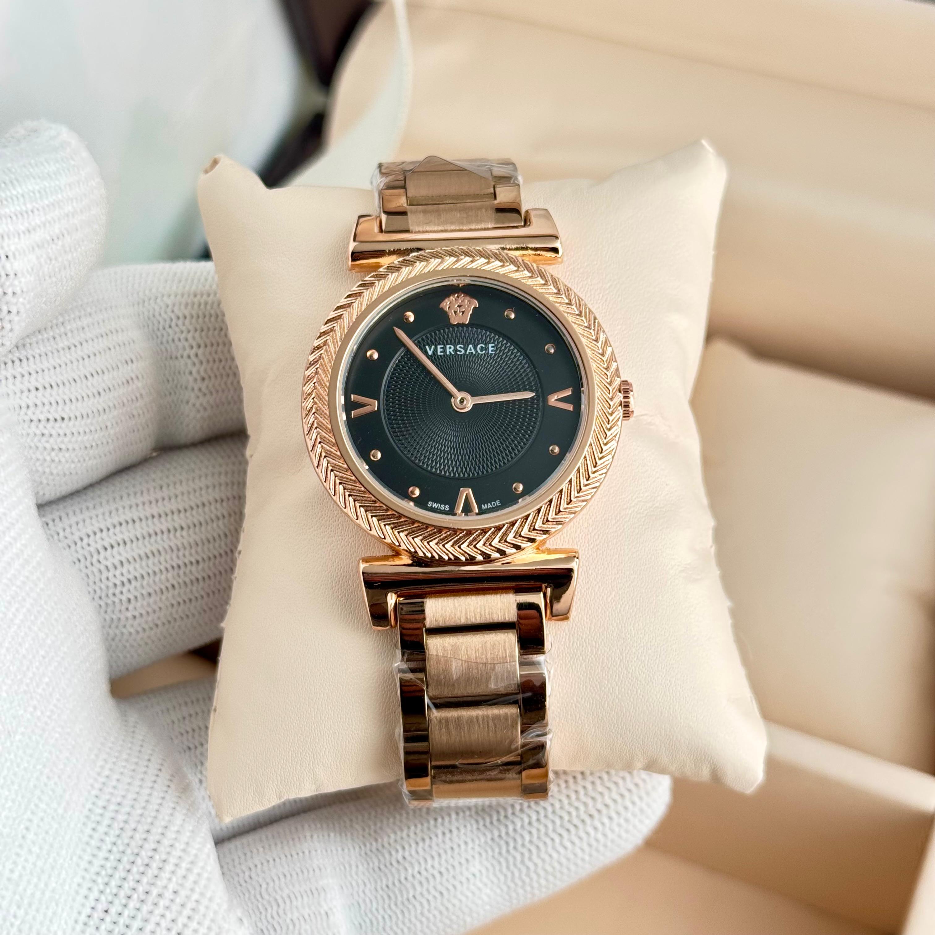 Versace V-Motif Watch D2 Swiss Made Quartz Women Designer Watch