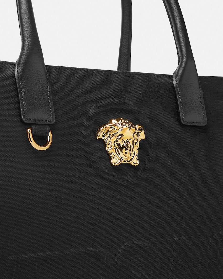 Versace Denim Tote Bag Size 16x12 Satin Dust Cover Luxury India