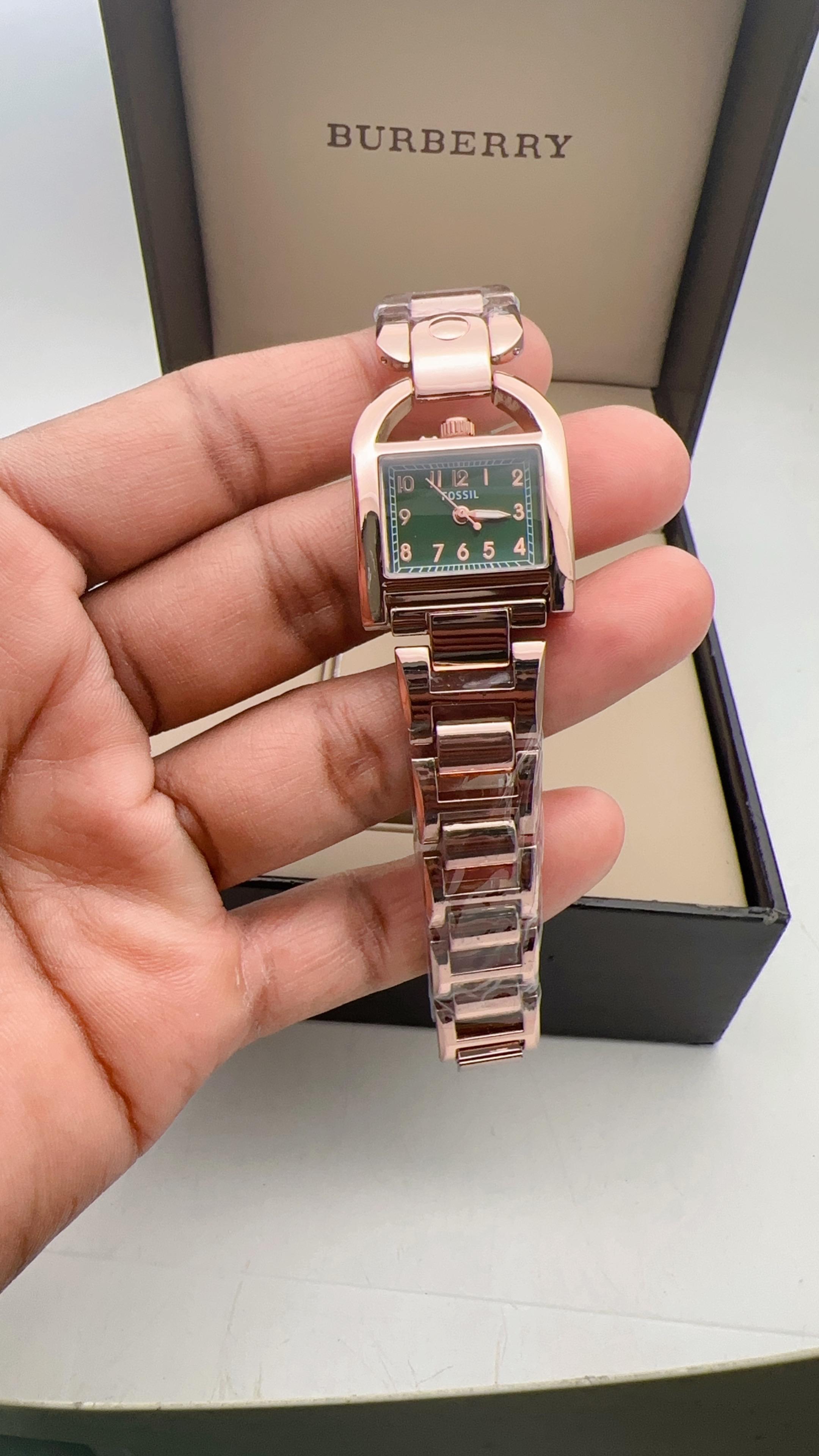 Fossil Ladies Watch D9 Luxury Imported Women Watch Gift India