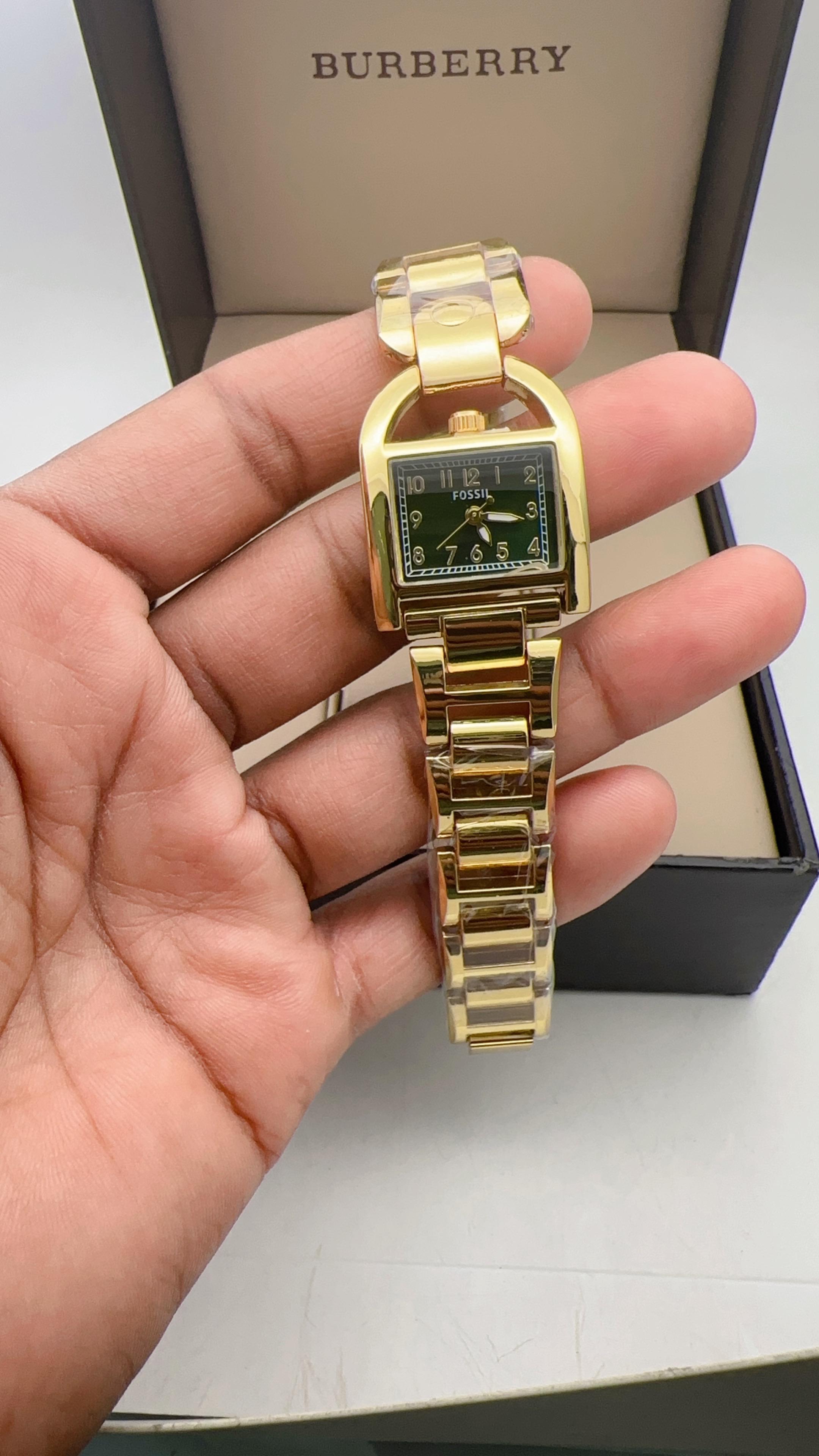 Fossil Ladies Watch D17 Premium Stainless Steel Women Watch India