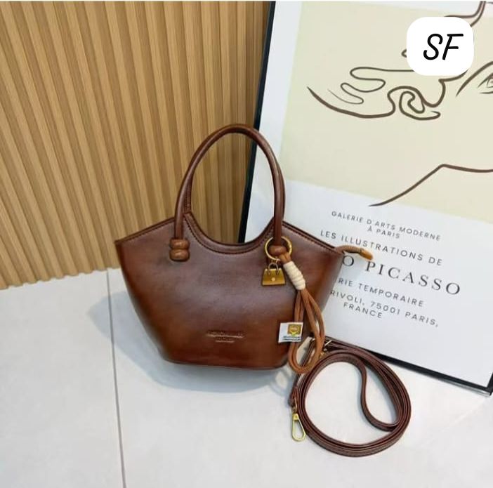 Imported Premium Sling Bag Brown High End Quality Women India