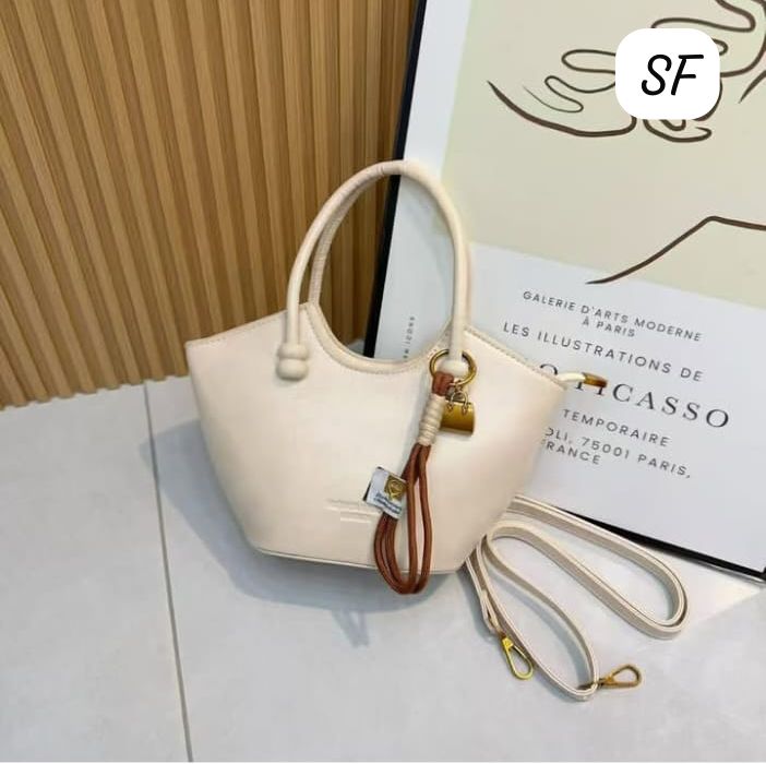 Imported High Quality Sling Bag White Classy Look Women India