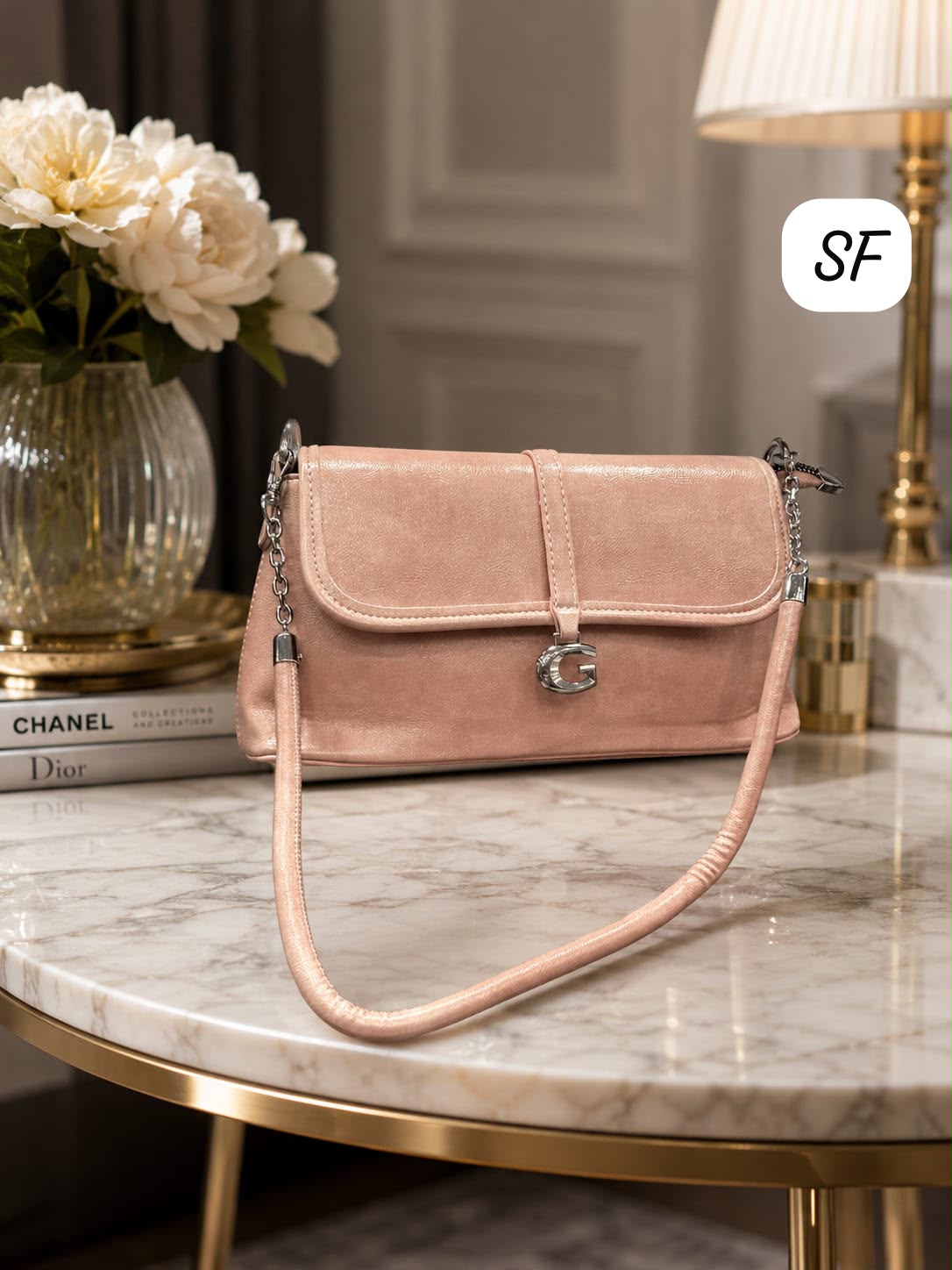 Imported Fancy Sling Bag Nude Premium Quality Crossbody Women India