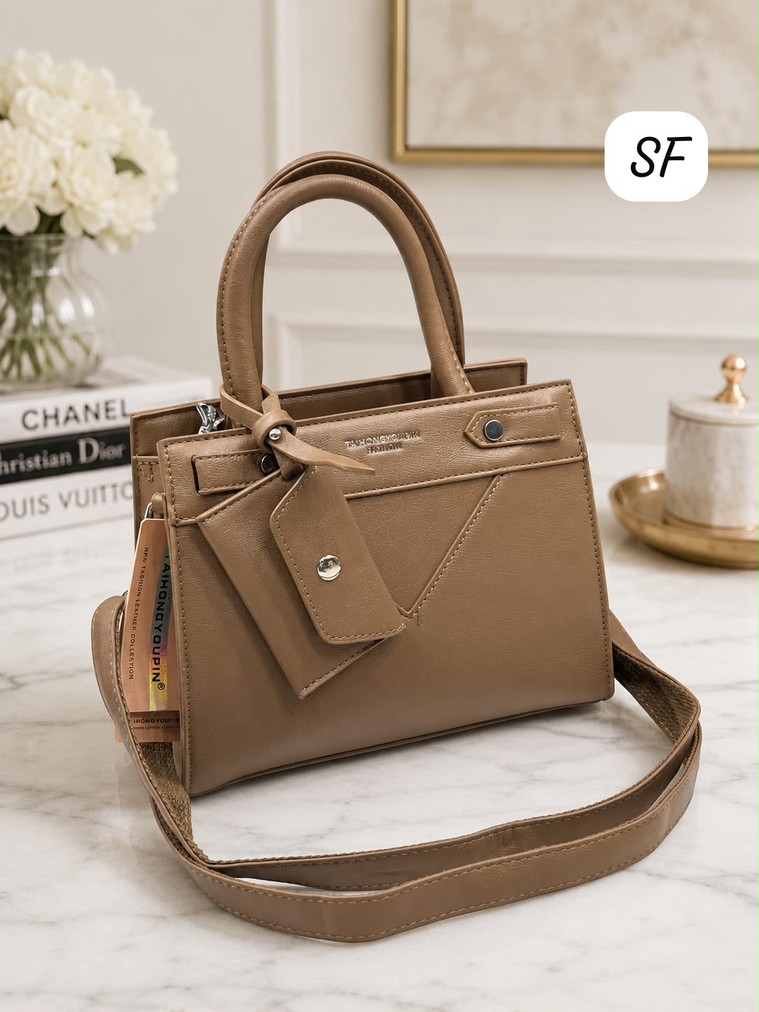 Tyhonge Imported Sling Bag Beige High Quality Classy Women India