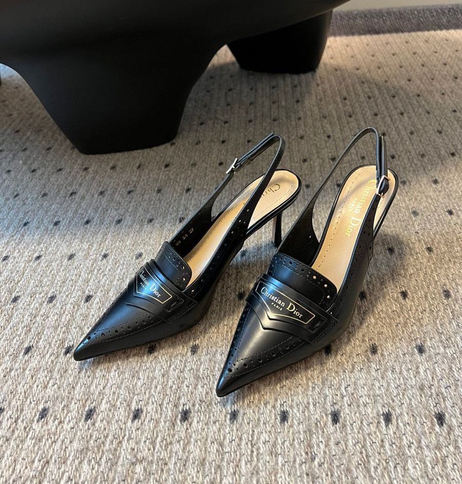 Turkey imported heels black white women designer branded box