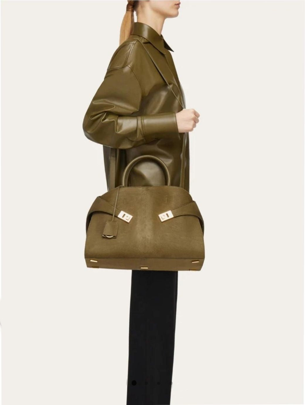 Suede Hug Handbag | Premium Luxury