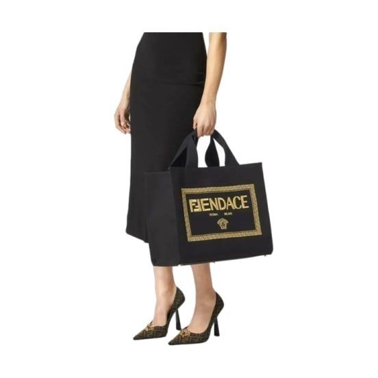 Luxury Canvas Tote Shoulder Bag