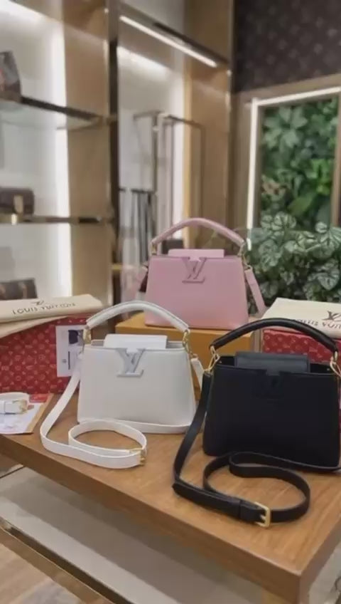 Capucines Structured Luxury Bag