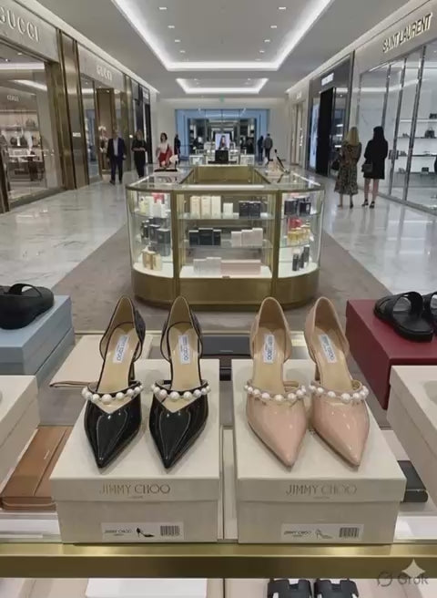 Crystal Embellished High Heels