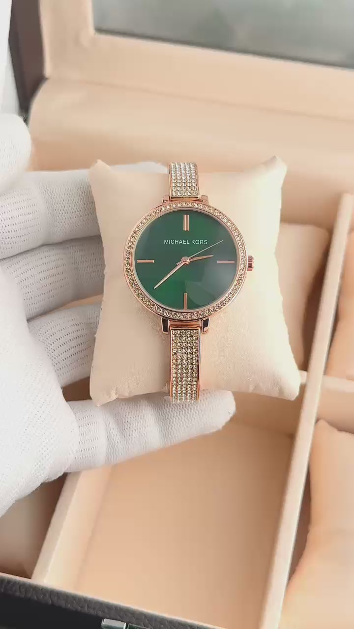 Jaryn Diamond Bezel Ladies Watch