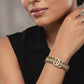 Premium Crystal and Leather Cuff Bracelet - Statement Jewellery