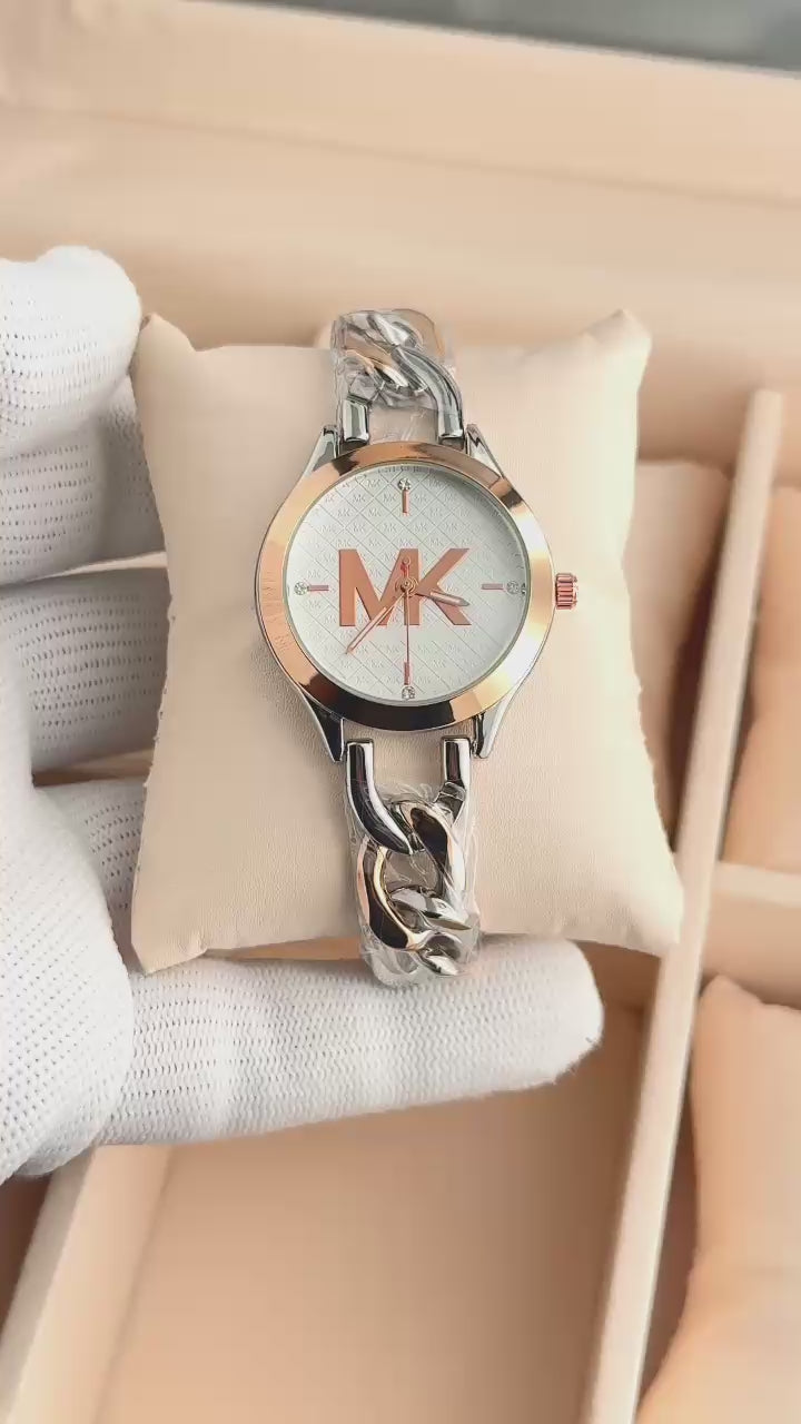 Slim Runway Chain Watch For Women
