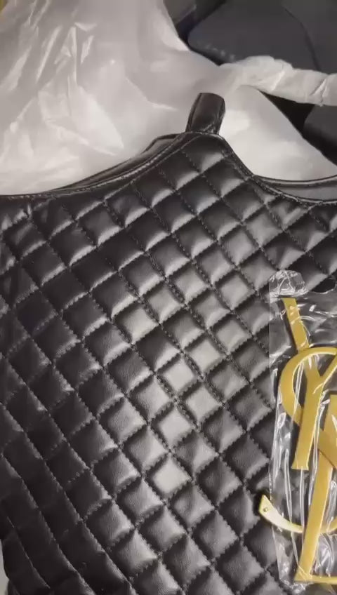 Icare Maxi Shopping Bag in Quilted Lambskin