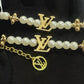Premium Pearl Necklace and Bracelet - Gold Finish Luxury Jewellery