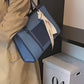 Denim Standard Icon Shoulder Tote Bag