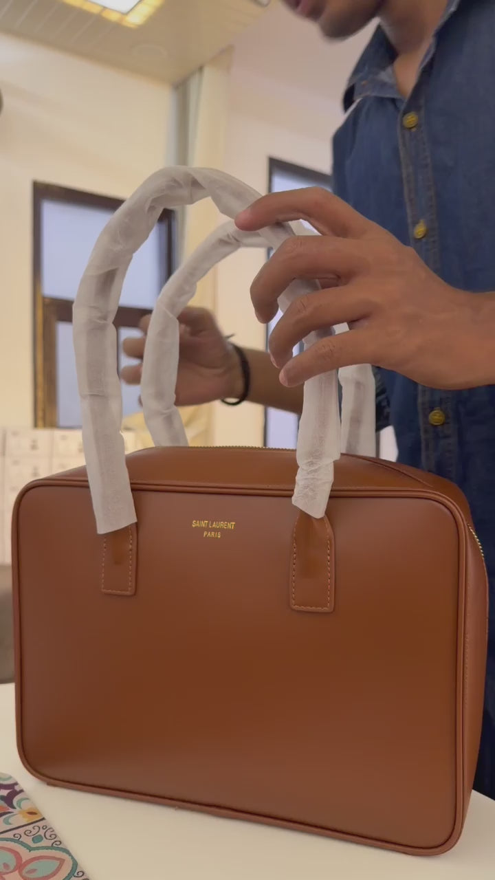 Women's Office Tote Bag | Premium Leather Laptop Handbag for Work & Travel
