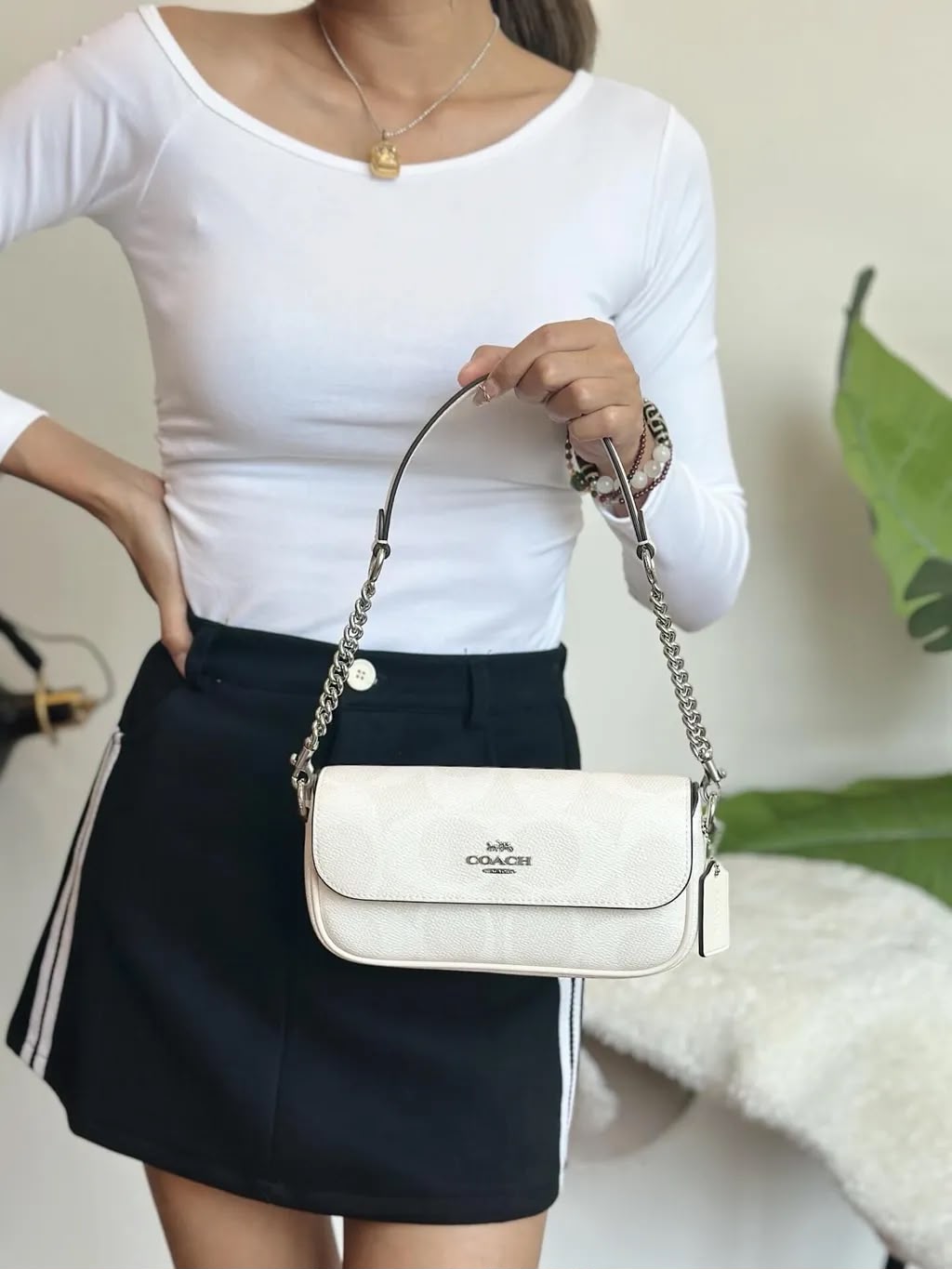 Coach Sling Bag Interior View Spacious Women Handbag India