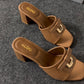 ALDO Premium Quality Heels Women Fashion Heels Tan Black - PR Collection