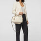 Women Crossbody Satchel Bag Pebbled Leather Party Office Daily Use India