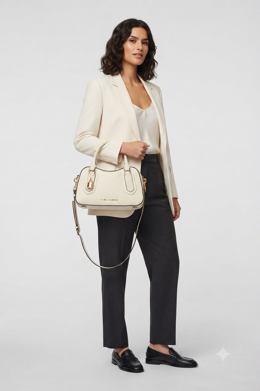 Women Crossbody Satchel Bag Pebbled Leather Party Office Daily Use India