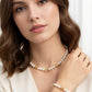 Louis Vuitton LV Pearl Necklace Bracelet Combo Gold Finish Luxury Jewellery - PR Collection