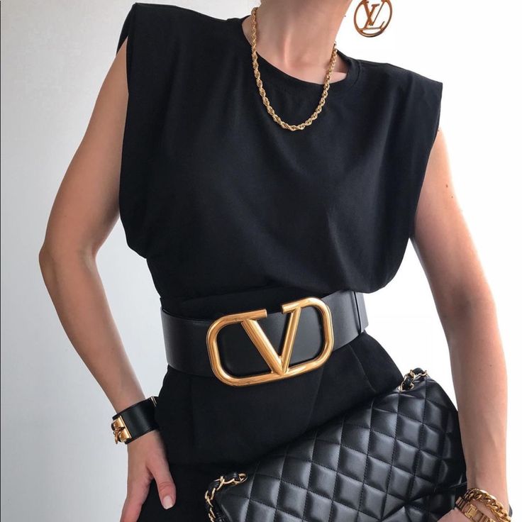 Valentino Premium Reversible Broad Belt Limited Edition Tan Black - PR Collection