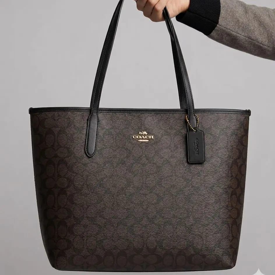 Coach City Tote Reversible Large Tote Bag - PR Collection