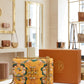 Luxury brocade leather bag for women with branded box and dust bag