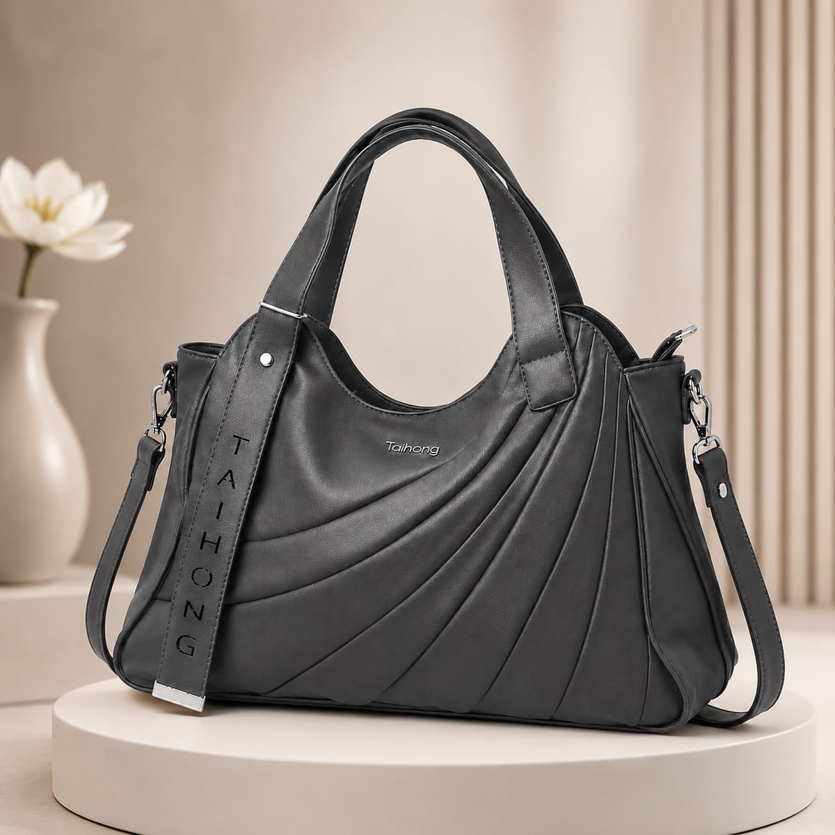 Women Imported Shoulder Bag C5 Spacious Premium Classy Handbag 16x10 Inch India