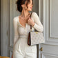Tory Burch T Monogram Spazzolato Beige Handbag 10A Quality Women India
