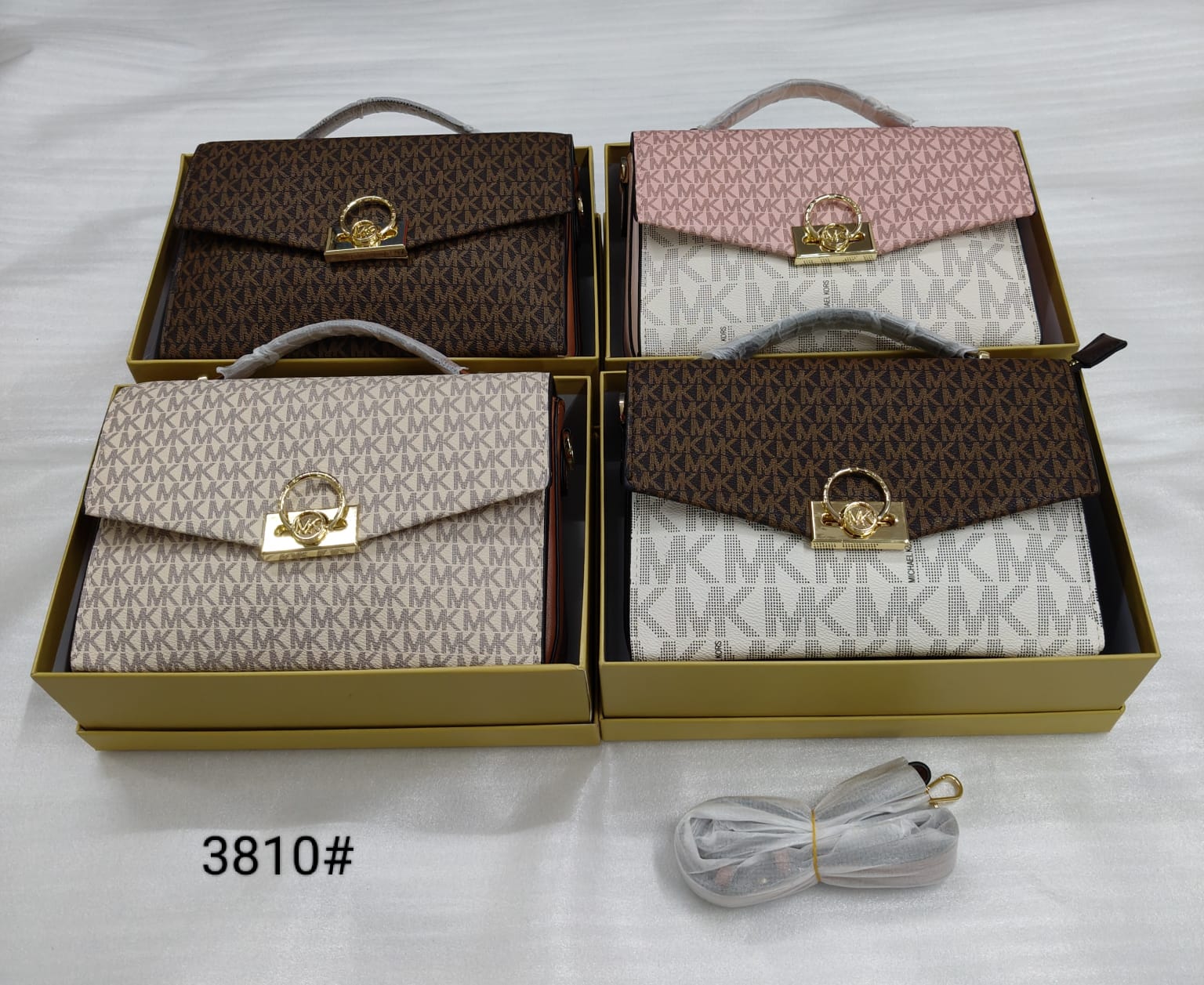 Michael Kors MK Satchel Bag with Dust Cover Box Packing - PR Collection