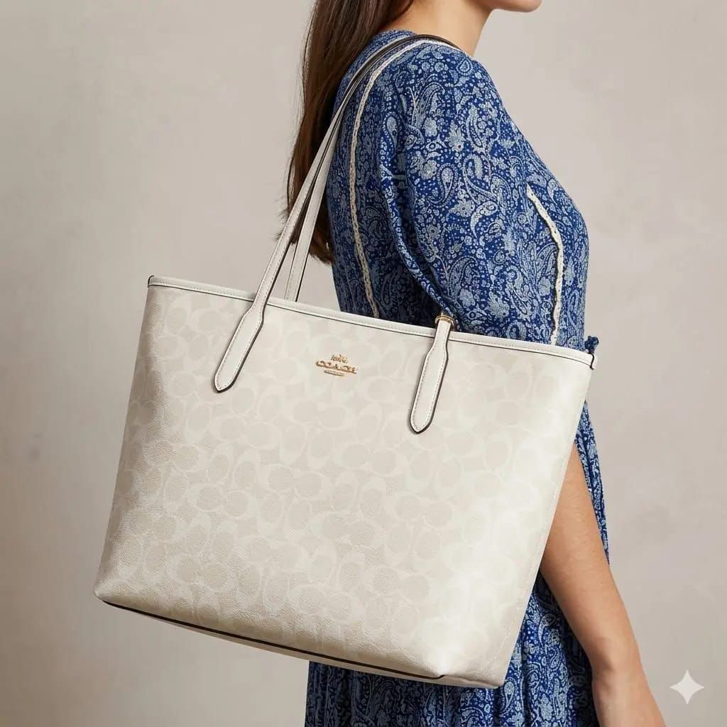 Coach City Tote Reversible Large Tote Bag - PR Collection